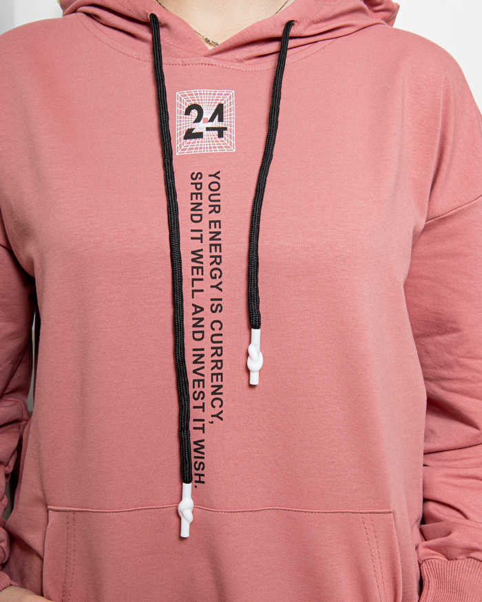 Костюм спортивный CkasBenno двунитка р-р: 48-L; 50-XL; 52-2XL; 54-3XL цвет: розовый - 4