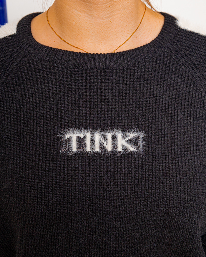 Свитер TINK р-р: 52-56 цвет: черный - 4