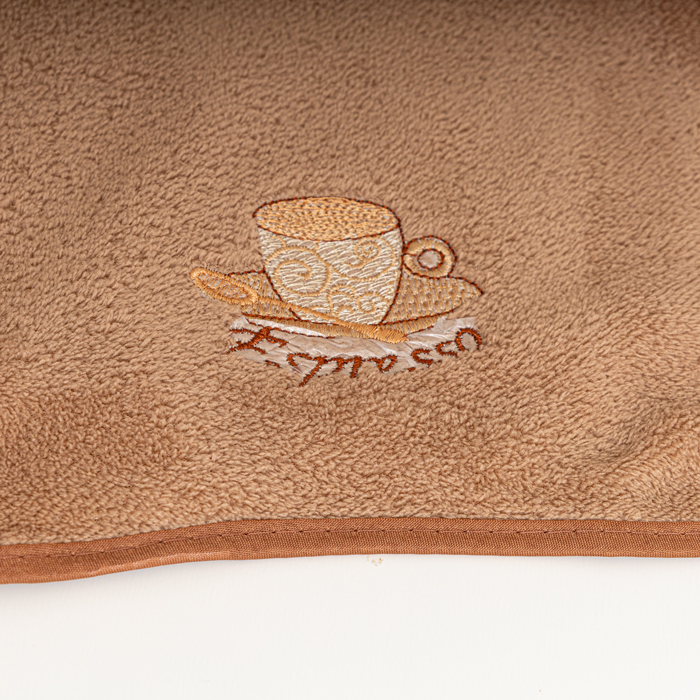 Серветка мікрофіброва в подарунковій коробці, набір 3шт Coffee 25 х 50 колір: коричневий, бежевий, молочний - 6
