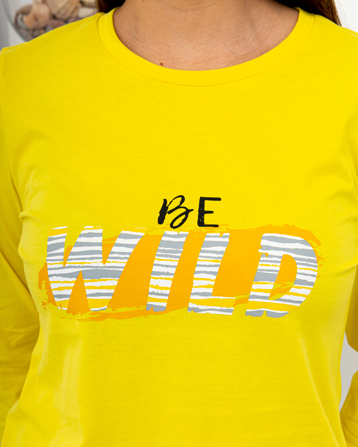 Кофта со штанами Be Wild, р-р: 44 - 52, цвет: жёлтый - 4