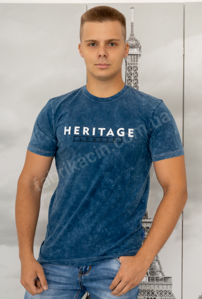 Футболка HERITAGE London варенка 44 - 52 цвет: синий