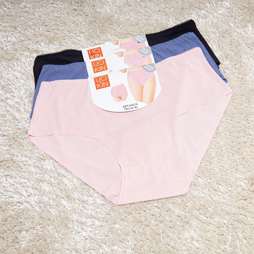 Труси батал безшовні р-р: 46-52 колір: рожевий - 1