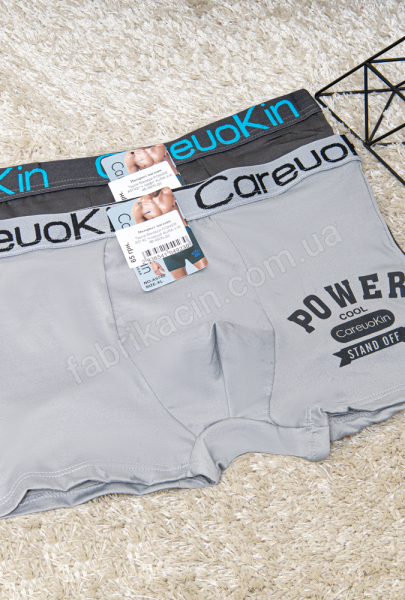 Труси боксери р-р: 46-48-50-52 колір: сірий