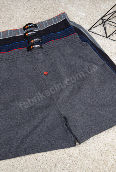 Труси 60% бавовна р-р: 44; 46; 48; 50; 52; 54 колір: сірий