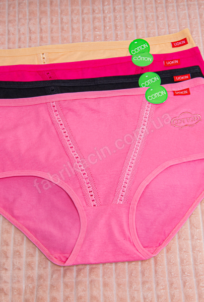 Трусы батал UO KIN XL - 3XL цвет: розовый