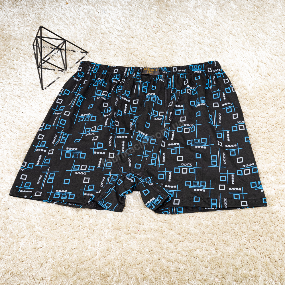 Трусы семейные с рисунком р-р: 48 - 56 цвет: черный - 1