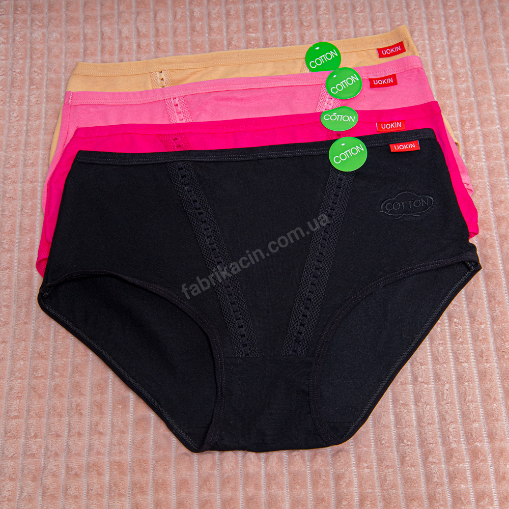 Трусы батал UO KIN XL - 3XL цвет: черный - 1