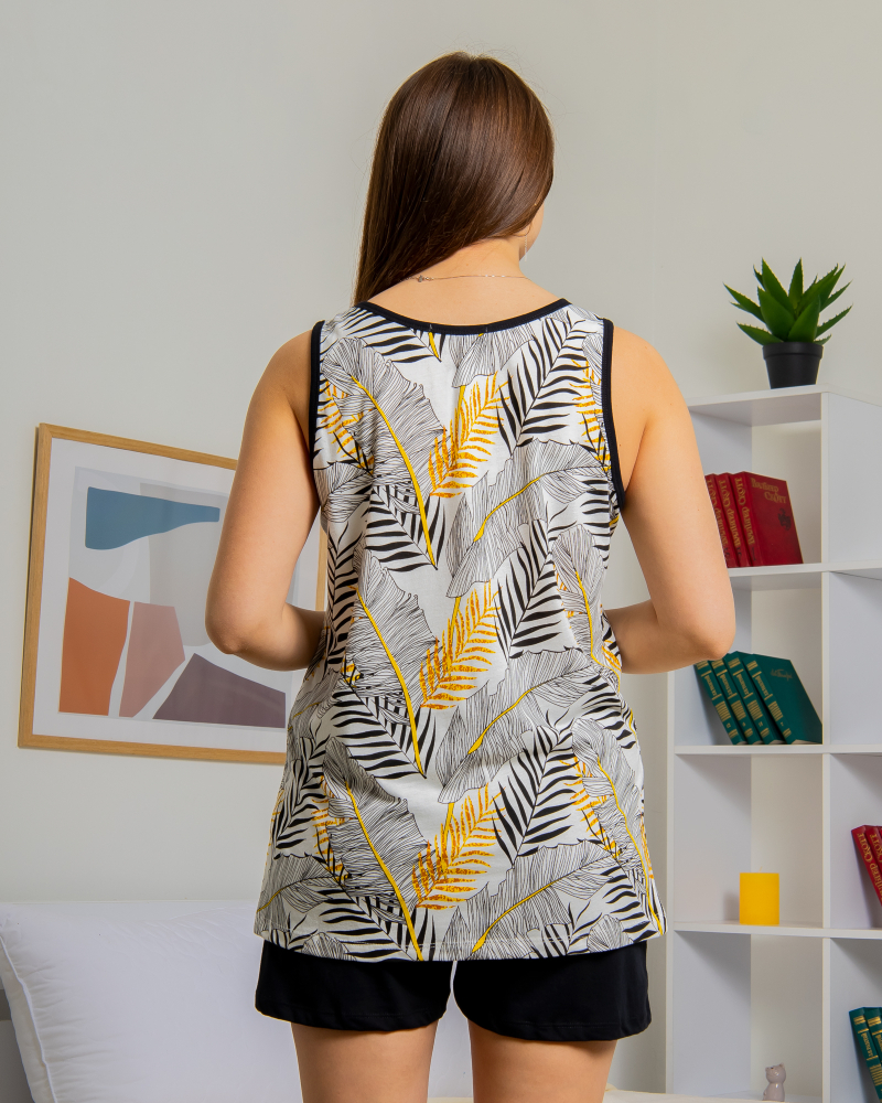 Піжама майка з шортами Perfect 46 - 56 колір: білий - 3