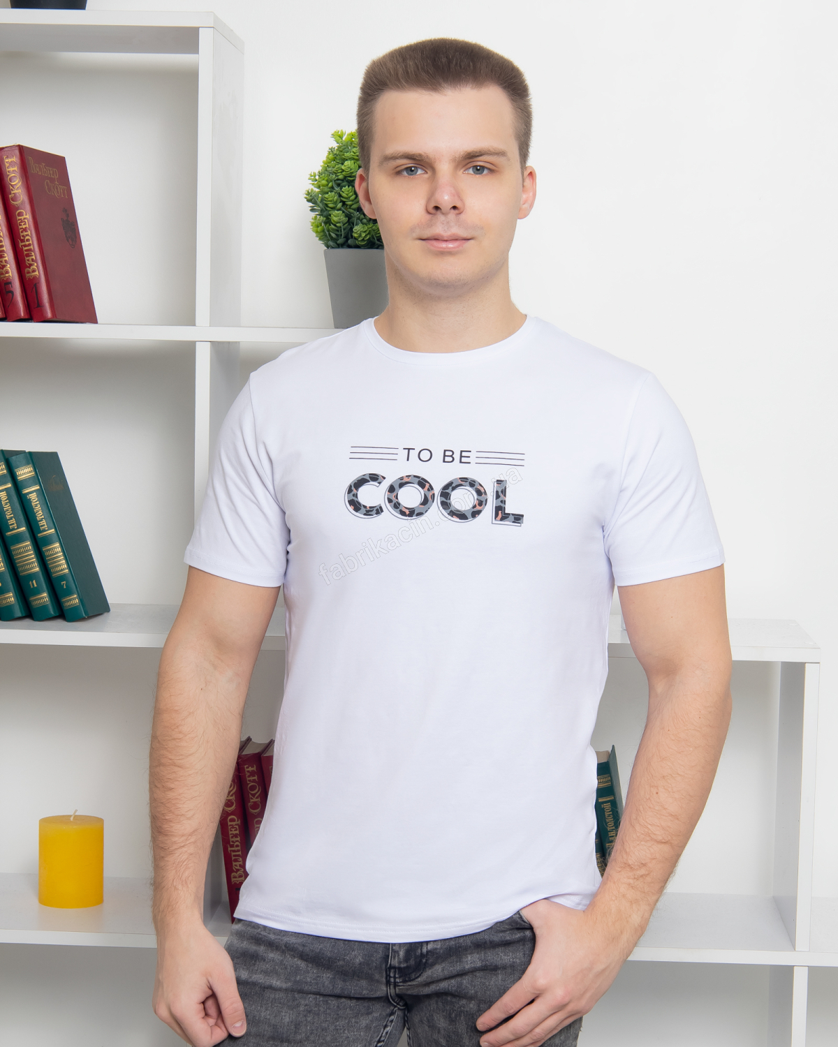 Футболка MIST COOL р-р: 46; 48; 50; 52; 54; 56 цвет: белый - 1
