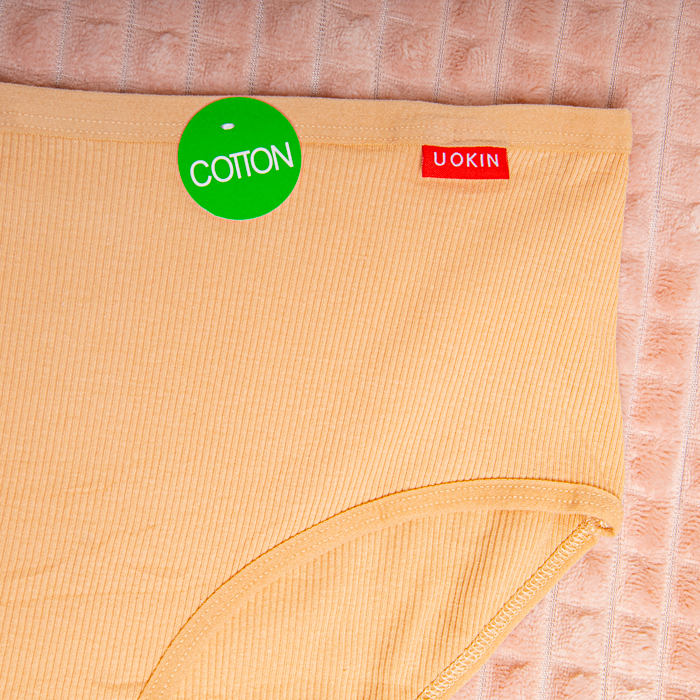 Труси в рубчик XL - 3XL, колір: бежевий - 2