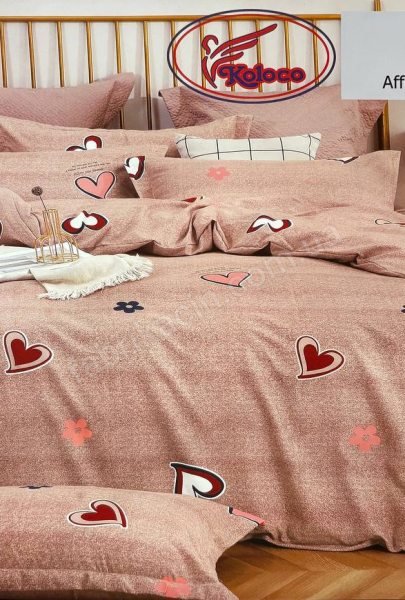 Комплект постільної білизни двоспальний  CLASSIC 180 х 220 колір: бежевий