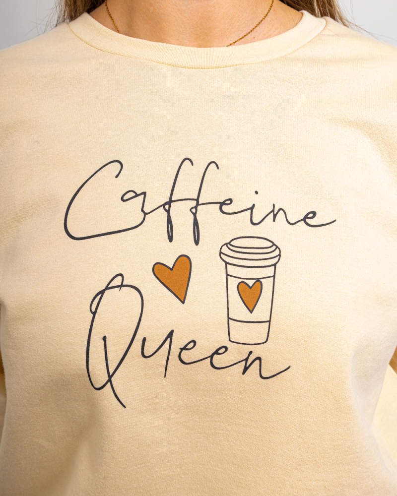 Пижама на байке Coffeine Queen р-р: 46-58 цвет: бежевый - 5