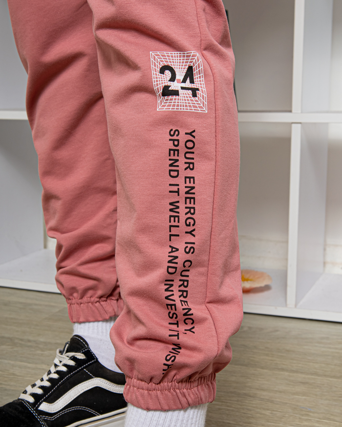 Костюм спортивный CkasBenno двунитка р-р: 48-L; 50-XL; 52-2XL; 54-3XL цвет: розовый - 7