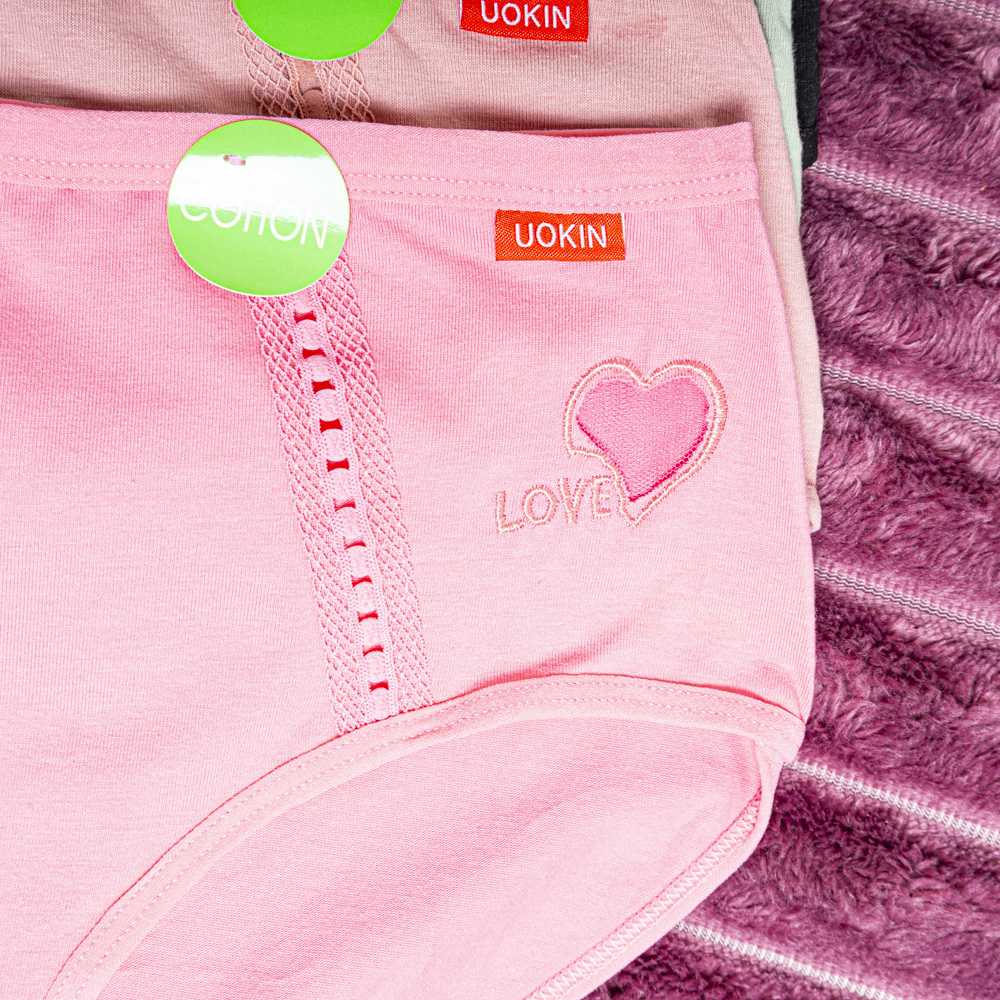 Труси з сердечком 48-52, колір: рожевий - 2
