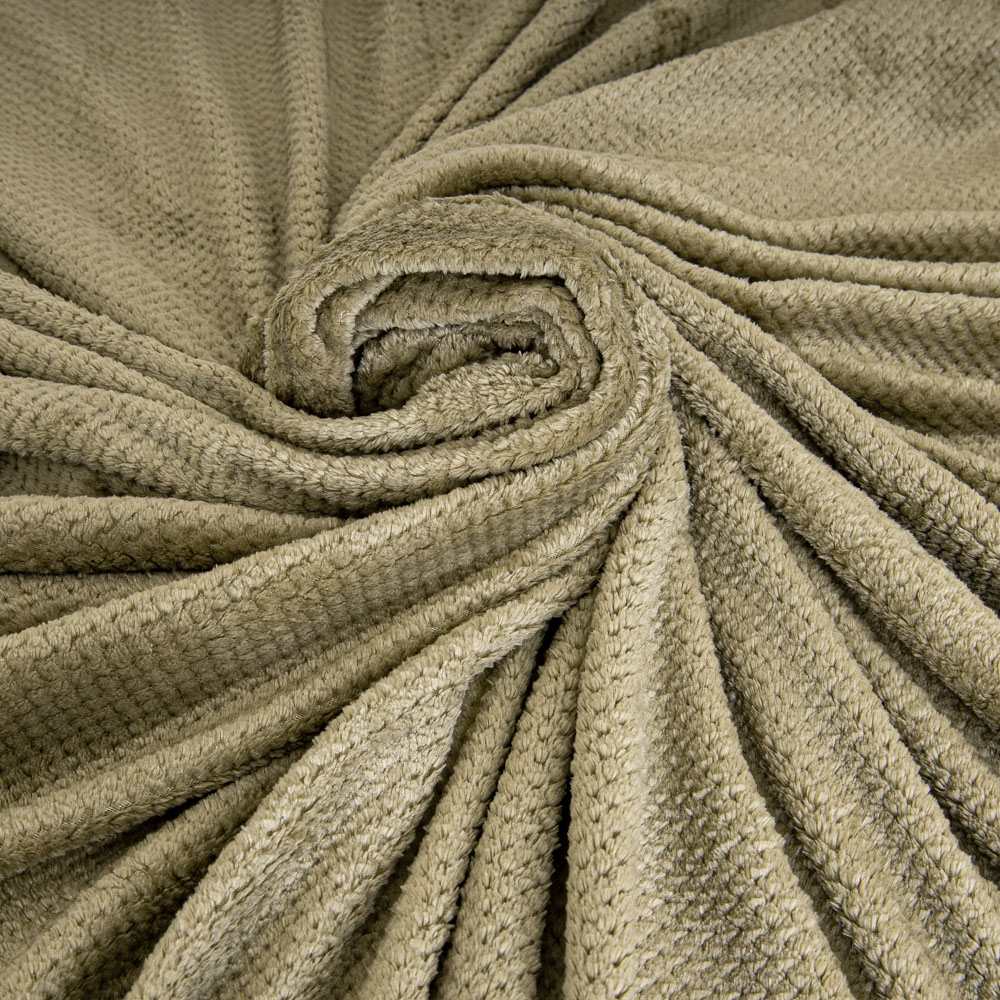 Плед-покрывало SILK BAMBOО 175Х205 цвет: хаки - 5
