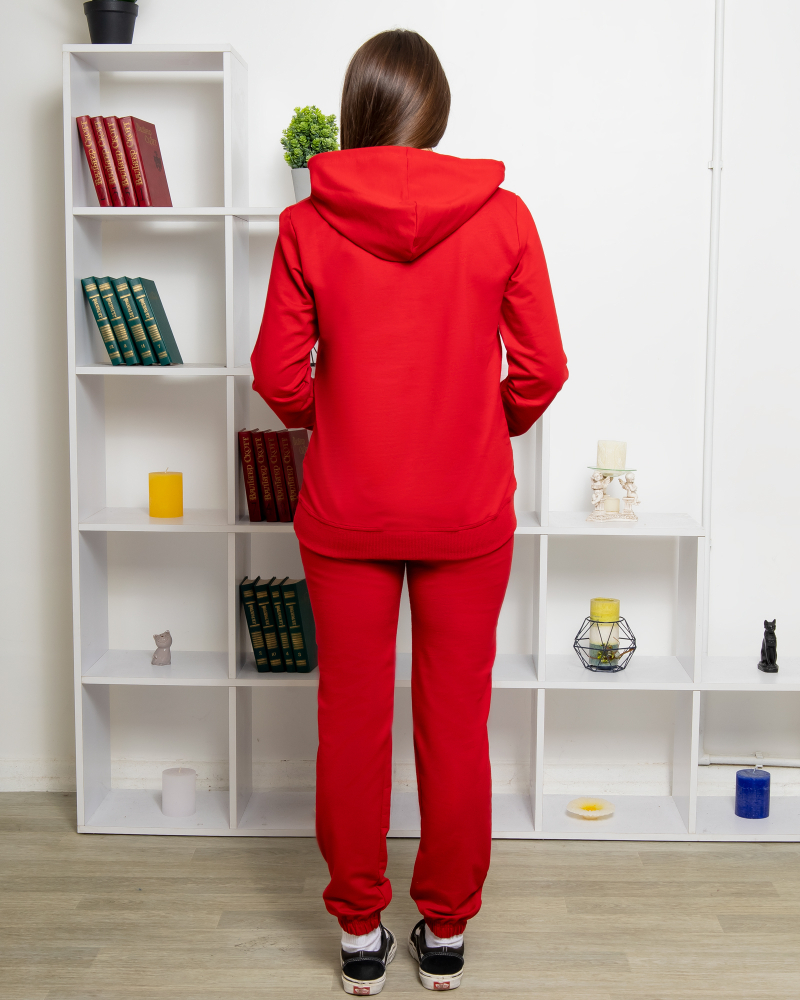 Костюм спортивный CkasBenno двунитка р-р: 44-S; 46-M; 48-L; 50-XL; цвет: красный - 3