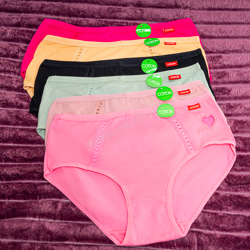 Труси з сердечком 48-52, колір: рожевий - 1